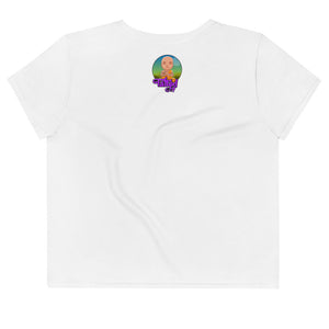 Plus Size Unapologetic Crop Tee