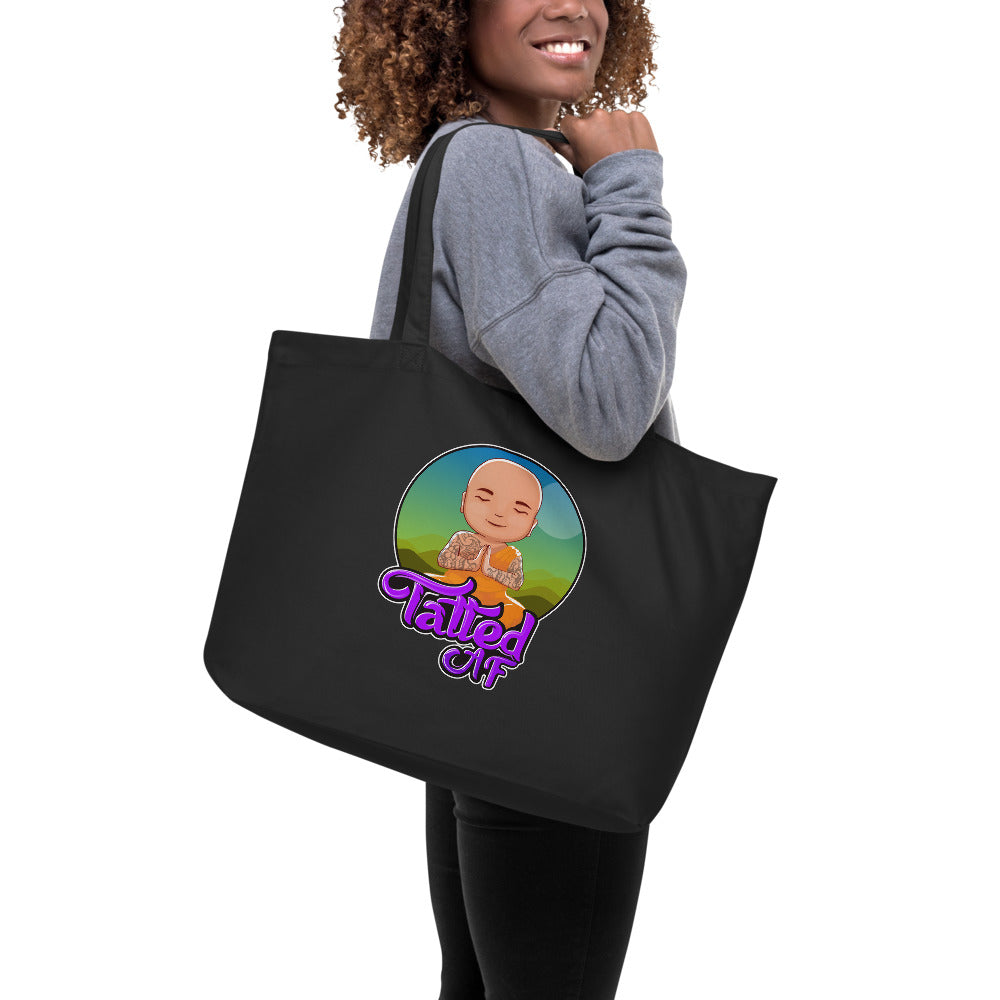 Large Logo organic tote bag