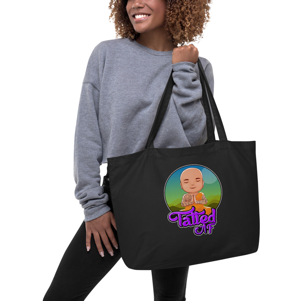 Large Logo organic tote bag