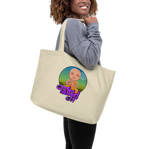 Large Logo organic tote bag