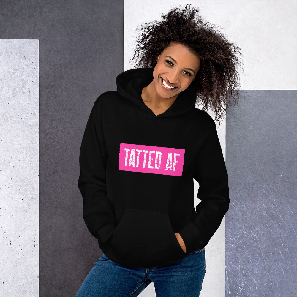 Pink Stencil Unisex Hoodie
