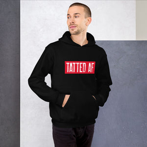 Men's Red Stencil Hoodie
