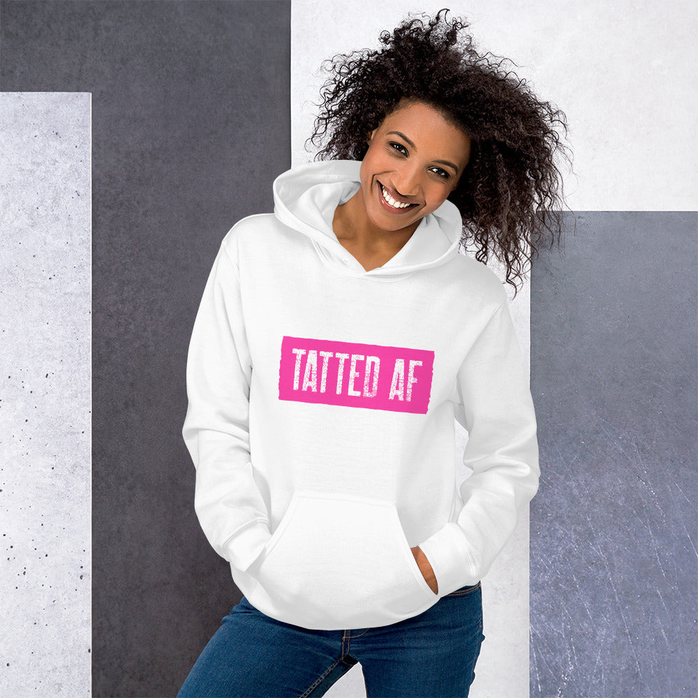 Pink Stencil Unisex Hoodie