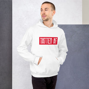 Men's Red Stencil Hoodie