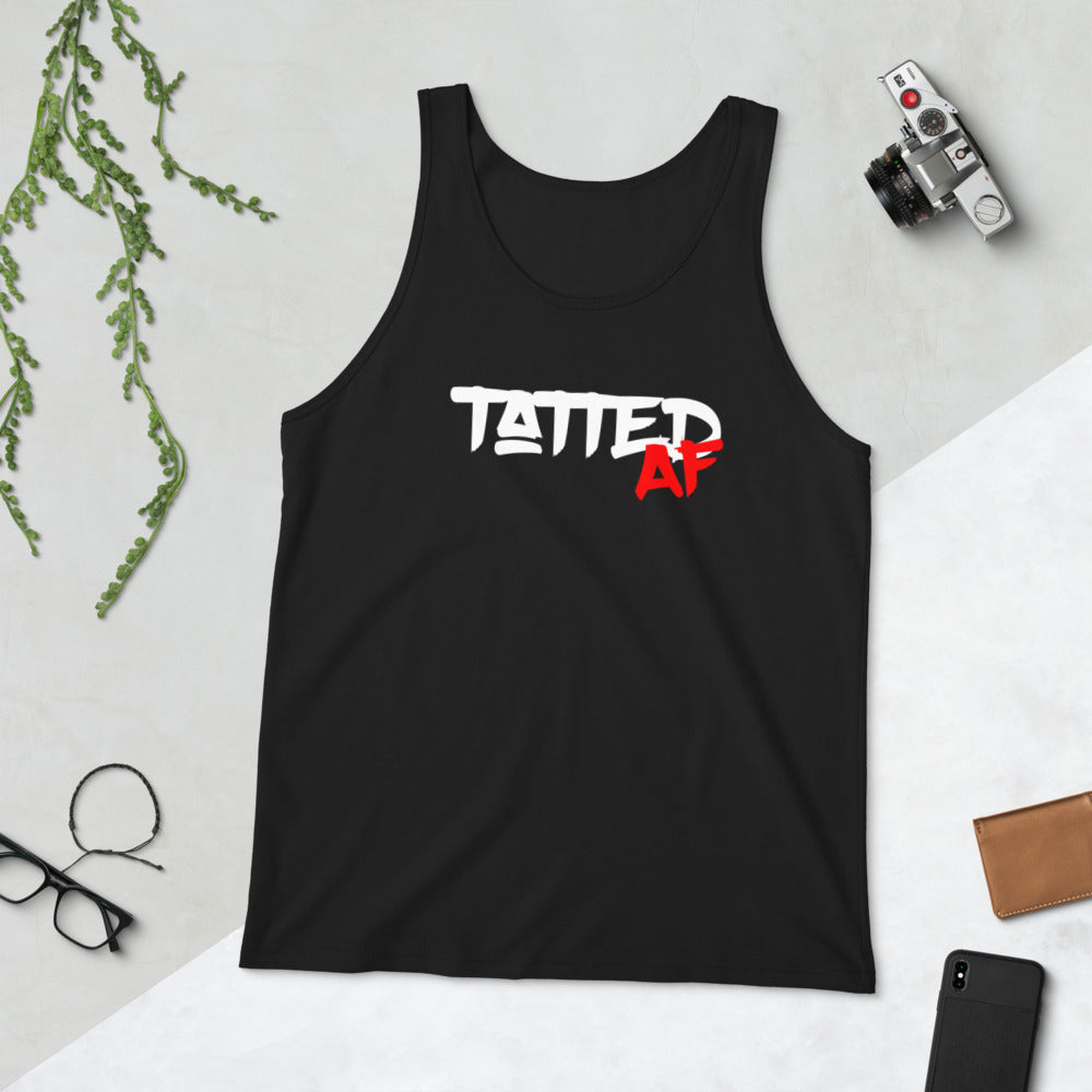 Urban Red Unisex Tank Top
